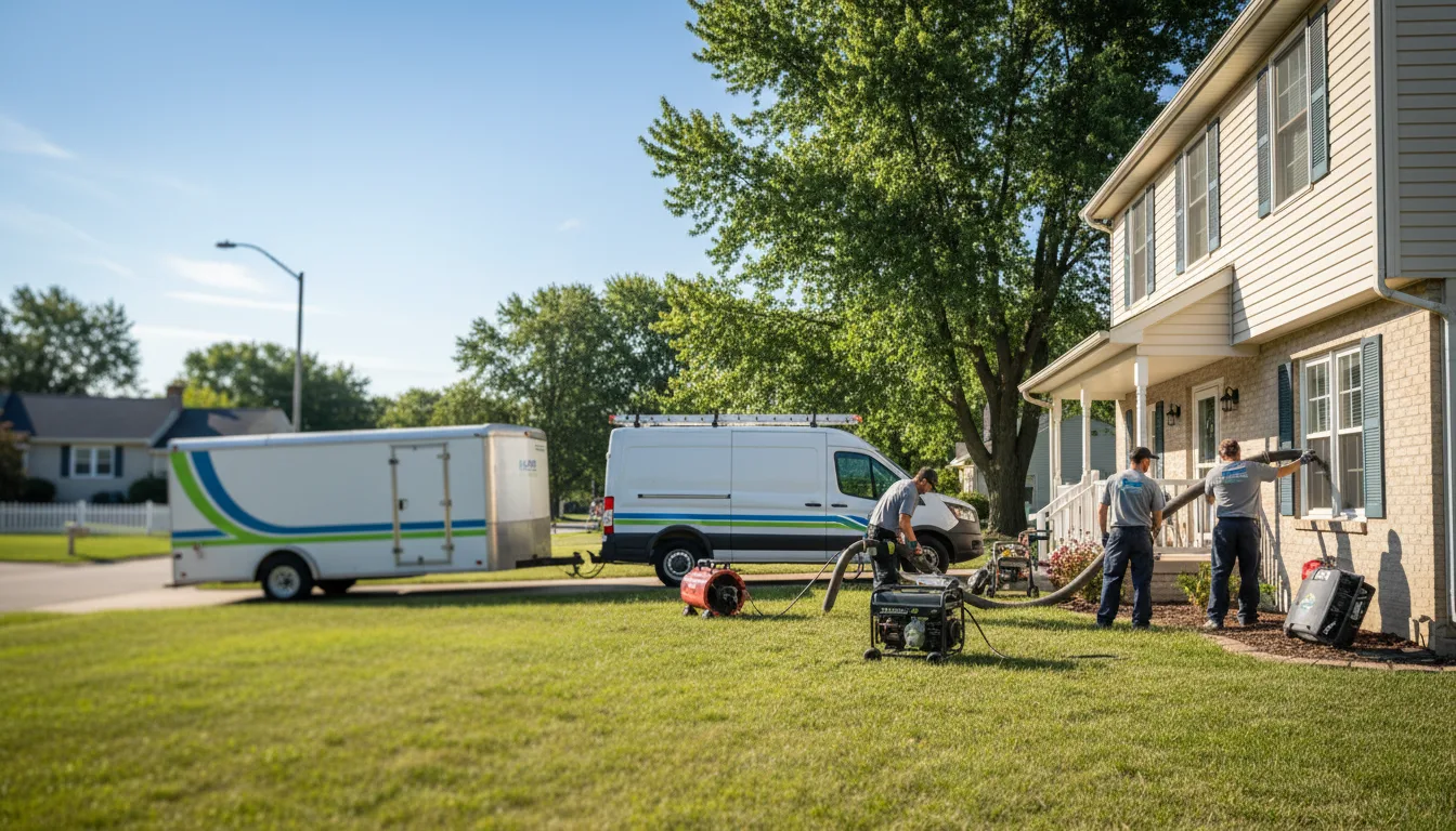 Flooded Basement Restoration And Cleanup With Repair in Ava, IL near me